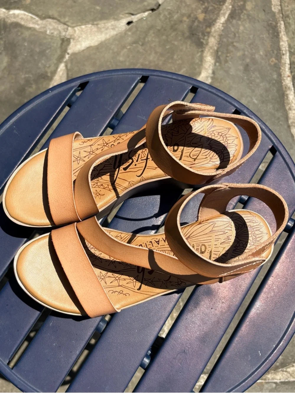 Women's Tan Blowfish Malibu Strappy Sandals